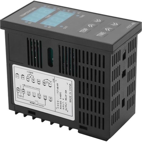 Régulateur PID avec écran LED pour presse à chaleur, 100V-240V AC (1/5)