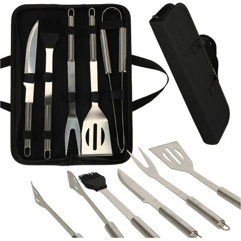 Accessoires Curron : Couverts de barbecue dans un étui