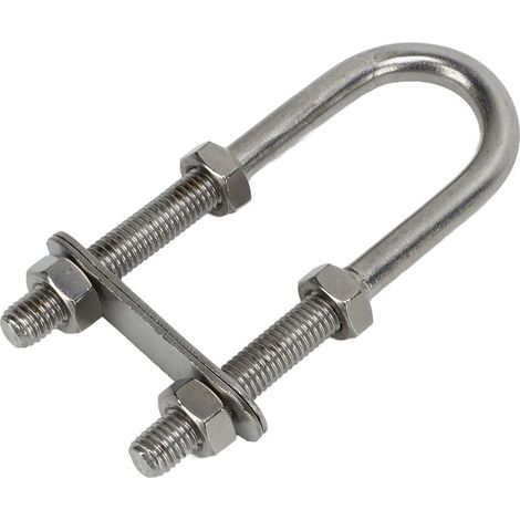Boulon en U Marine Acier Inoxydable M8 pour Équipement Nautique, Accastillage Bateau (1/5)