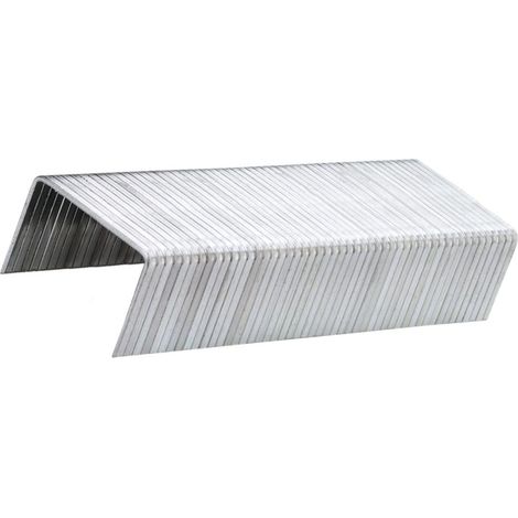 Punti metallici tipo J, 14 mm, 1000 pezzi.