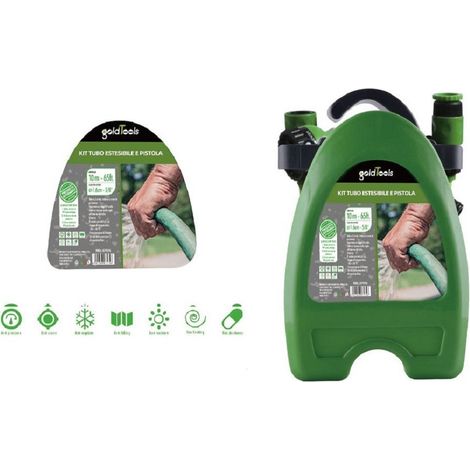 Kit Tubo Estensible Pistola Irrigina 10mt Staff 57515 (1/2)