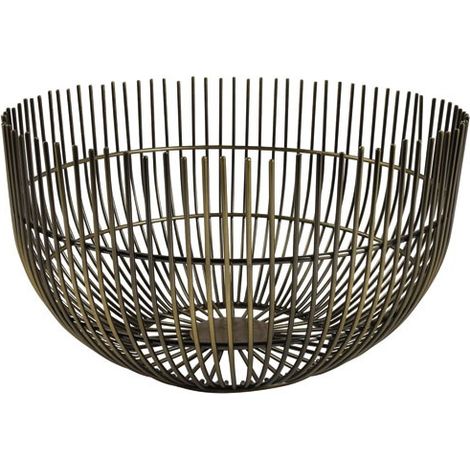 Metallkorb 21 cm Vintage Gold - Iris - Sp Collection