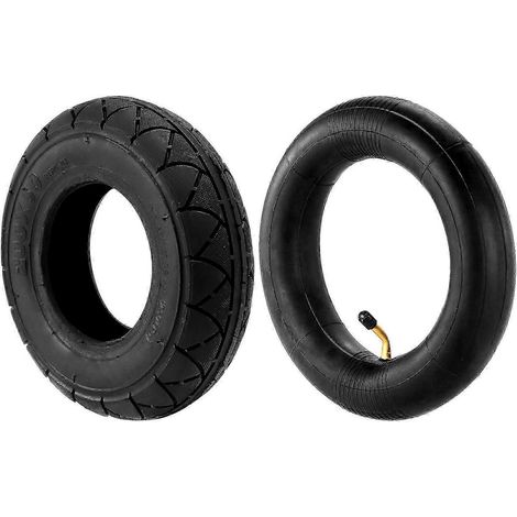 Pneu 200x50 (8 pouces) (8 pouces x 2 pouces) compatible avec les scooters électriques et à essence (chambre à air incluse). (1/5)
