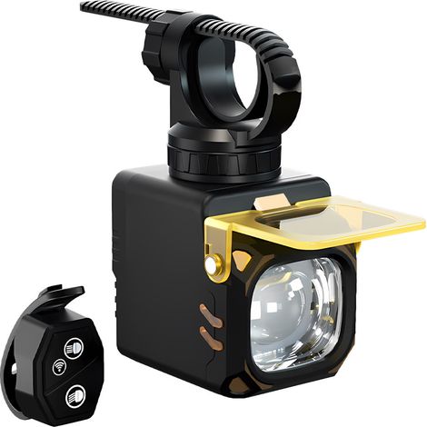 Accessoires pour vélos, phares de vélo, éclairages de vélo rechargeables, éclairages de guidon haute luminosité, vêtements pour le vélo de nuit, éclairage pour VTT (1/5)