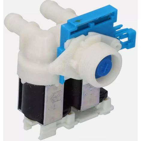 ELETTROVALVOLA 2 VIE 180° LAVATRICE INDESIT (C00374790) WHIRLPOOL (481010623016 (1/2)