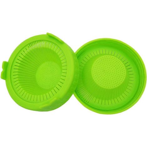 Filiyano – Kit de germination lot x6 comprenant bocaux, couvercles en maille pour bocaux à large ouverture, pour la culture de micro-légumes (1/5)