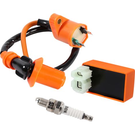 Allumage CDI Performance Racing + Bobine + Bougie pour Scooter 50 125 150cc GY6 (1/5)