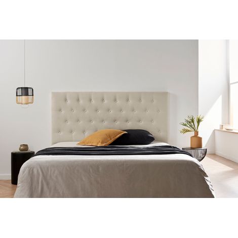 Cabecero Tapizado FERRARA Acualine 115x120x8 cm - Moonia (1/5)