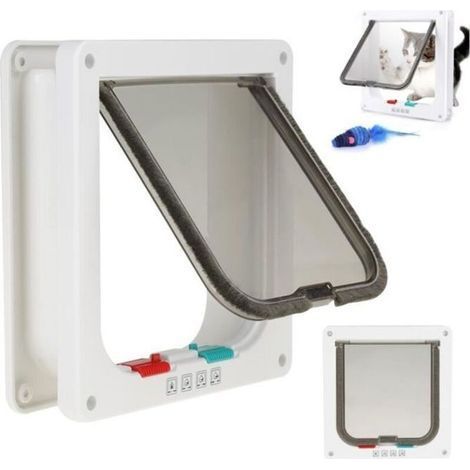 Cat Flap For Cat Dog Size L (25 23.5 cm) -RAI (1/3)