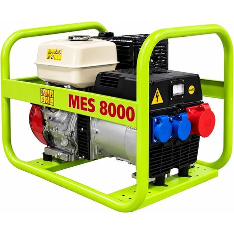 Generador gasolina MES8000 trifásico de 5,6 kW