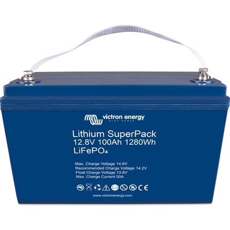 Batería Victron Lithium SuperPack 12,8V 100Ah