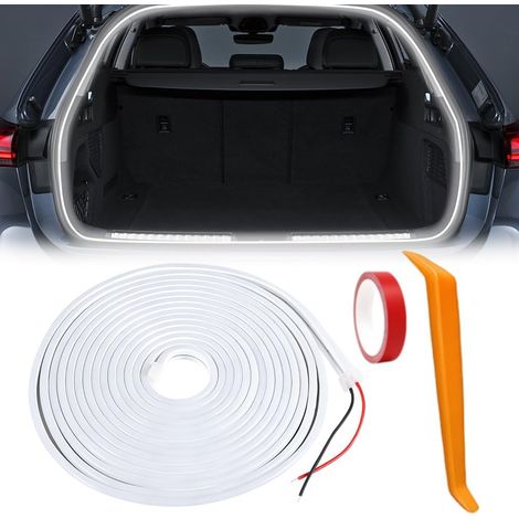 Tira de luces LED para maletero de 4 m, para iluminación interior del coche. (1/5)