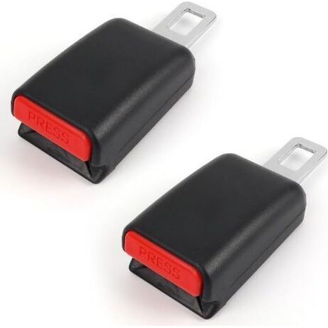 2-piece Car Accessories, Car Parts Adjustable Extension Buckle, Car Interior Accessories (Black) (1/5)