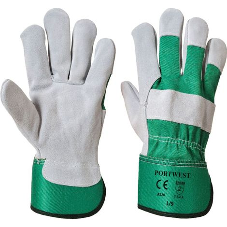 Gants Docker Premium Vert XL - Taille 10
