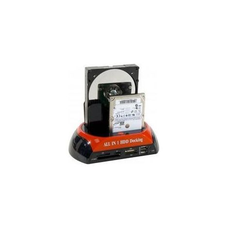 DOCKING STATION MIXTE SATA-IDE-USB-eSATA+LECTEUR