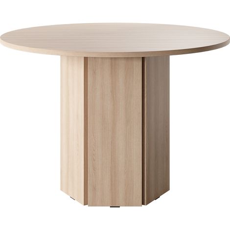 Esstisch HEXA - rund 110 cm - Lindberg Eiche (1/5)