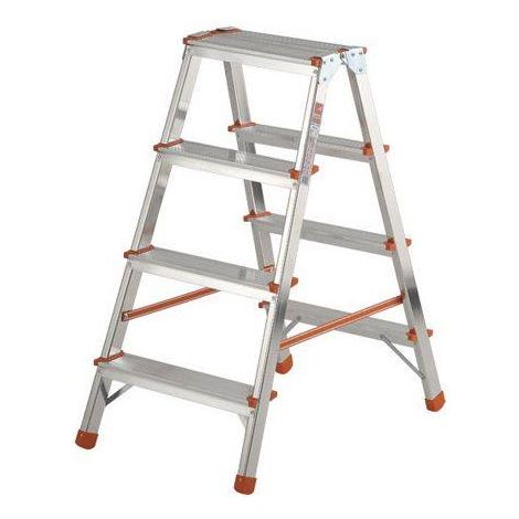 SGABELLO STYLO ALLUMINIO 4 GRADINI (1/4)