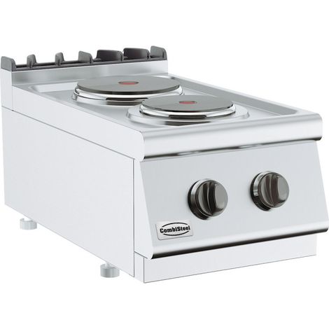 Réchaud Electrique Professionnel 2 ou 4 Plaques - Gamme 700 - Combisteel (1/2)