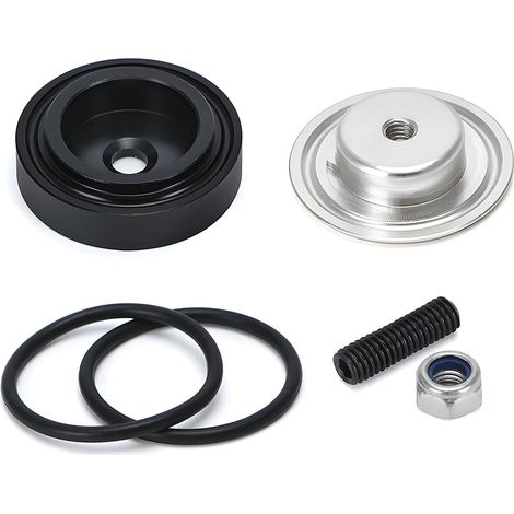 Kit para desmontar el limpiaparabrisas trasero de coches, kit de aleación de aluminio para desmontar el limpiaparabrisas trasero de vehículos, kit de cubierta para limpiaparabrisas trasero (plateado). (1/5)