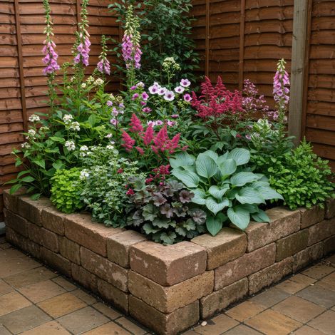 Kit 8 Plantes Vivaces d'Ombre pour Bordure et Jardin 1 m2 - Couleurs Variées - Pots 11 cm - PANGIVO