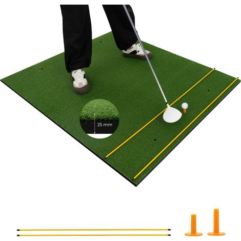 Tappetino da golf 152 x 117 cm spessore 22 mm per un allenamento preciso ambiente confortevole EVA verde 200019537