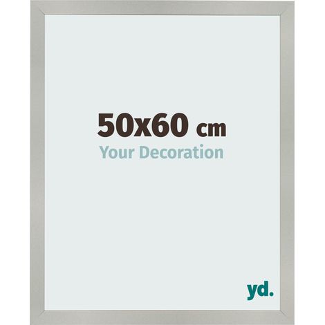 yd. - Cadre photo 50x60 - Argent Mat - MDF - Bologna (1/5)