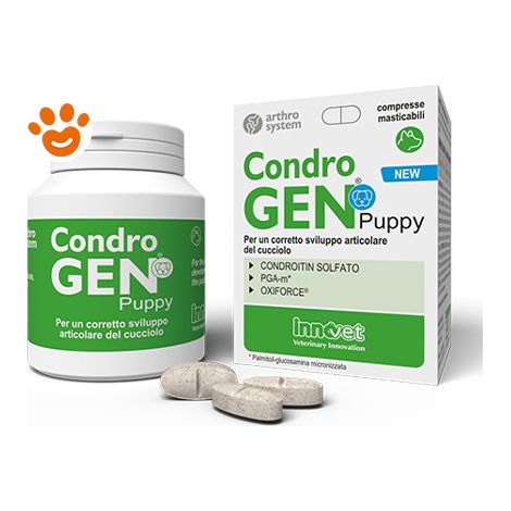 Innovet Dog Condrogen Puppy  - Innovet Dog Condrogen Puppy - Confezione Da 60 Compresse