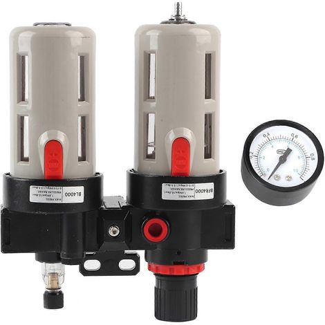 PT1/2 Luftdruckkompressor-Filter-Manometer-Abscheider-Öl-Wasser-Regler-Werkzeugsatz