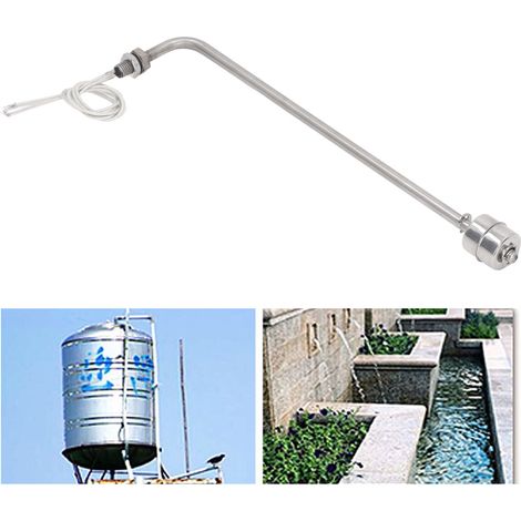 Contrôleur de niveau d'eau, interrupteur de niveau d'eau, interrupteur de niveau de liquide, contrôleur de niveau de liquide à flotteur, CA 0~220 (1/5)