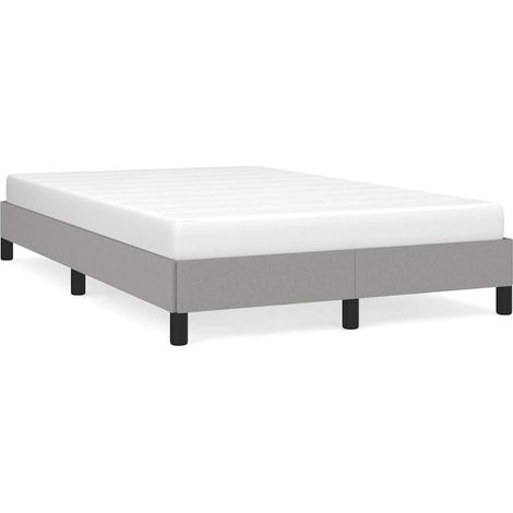Maison Exclusive - Giroletto senza Materasso Grigio Chiaro 120x190 cm in Tessuto (1/5)