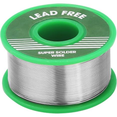 Fil de Soudure, Soudure Douce,Fil Étain pour Soudage, Fil à Souder, Convient pour le Soudage(0.8mm 30g) (1/5)