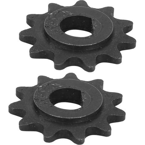 2 piñones de transmisión para patinete eléctrico, cadena de 11 dientes, engranaje de motor de alta velocidad 25H (1/5)
