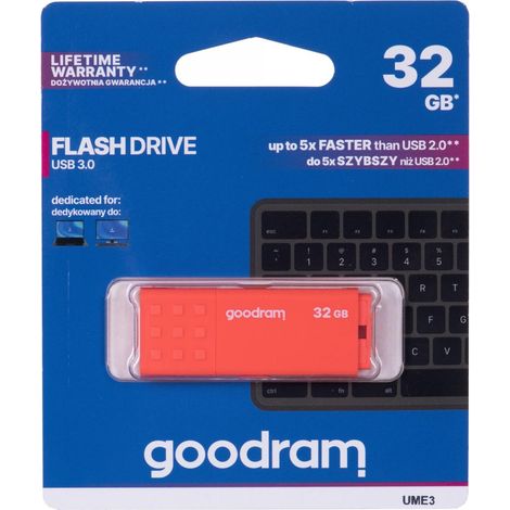 Pendrive Goodram 32 GB USB 3.0 UME3 naranja (1/5)