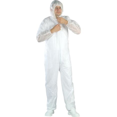 Mono desechable blanco XL