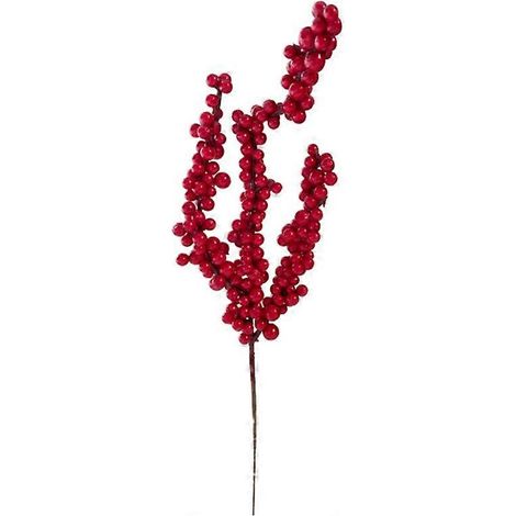 Voici une proposition de titre produit en français (moins de 190 caractères) :
Branches de Baies Artificielles pour Sapin de Noël - Tige de Houx Rouge - Déco de Fête - Type C - 30 cm (1/4)
