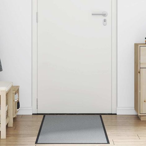 Paillasson,Tapis d'entrée gris 60x180 cm CFW627193 (1/5)