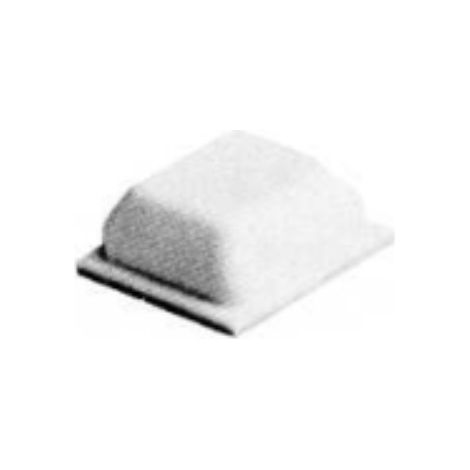 ORECA - PARACOLPI IN PLASTICA BIANCA 17X17MM 8PZ