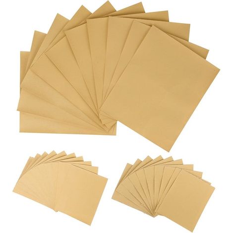 Schleifpapier, 30 Stück