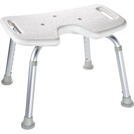 Ridder Badhocker mit Hygieneausschnitt höhenverstellbar Bad- & Duschhocker (1/3)