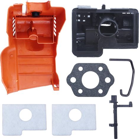 Couvercle moteur supérieur Boîtier du filtre à air Kit Arbre de l’interrupteur pour pièces de rechange tronçonneuse STIHL MS 180 MS180 018 (1/5)