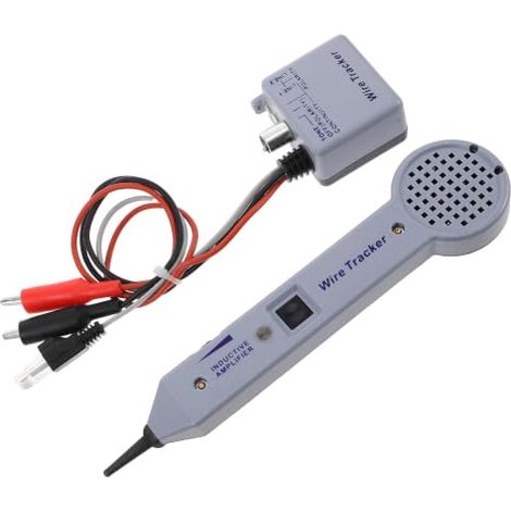 Gatuida Traceur de Câbles Multitonal 200ep avec Amplificateur, Testeur de Circuit Haute Précision en Pp et Métal pour Câbles Vidéo et Données, pour Bureaux et Maisons (1/5)