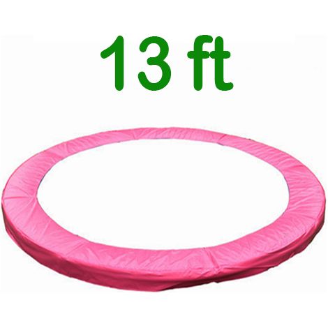Greenbay Replacement Trampoline Surround Pad Foam Safety Guard Spring Cover Padding Pads Pink 13FT