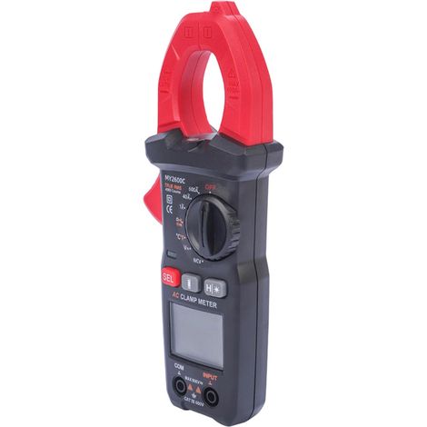 Multimètre à pince à portée automatique 4000 comptes, voltmètre, capacité de courant 600 V/600 A, testeur NCV, multimètre numérique (1/4)