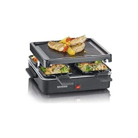 RACLETTE GRIL 21X21 4 PARTS 600W  SEVERIN - 2370 (1/4)
