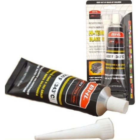 Trade Shop - La Pasta Negra Sustituye A Las Juntas De Silicona Soporta Juntas De Hasta 315 Grados -