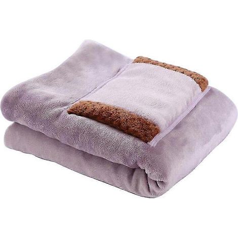 Manta eléctrica de 5 V multifuncional portátil para invierno, cálida y confortable, con carga USB y bolsillo. (1/5)