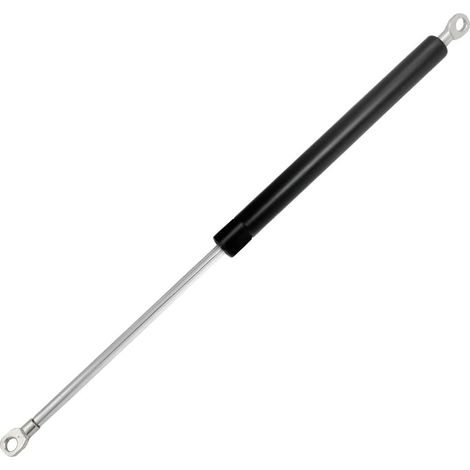 Vérin À Gaz Noir Argent 1 Pièce Pour Moto Et Camion Métal 200N (1/3)