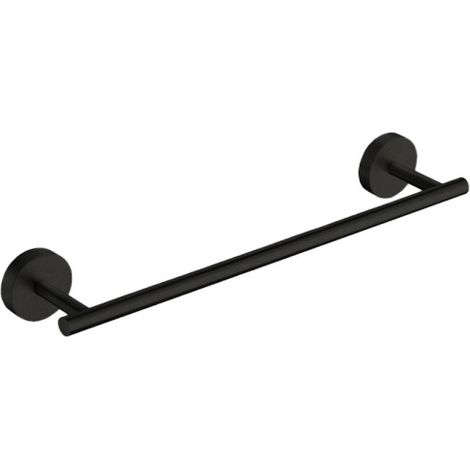 Porte Serviettes 45 Cm Pix 100% Inox Chrome Noir Brosse - CRISTINA ONDYNA AX24575I