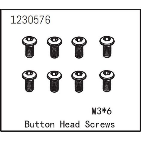 Button Head Screw M3x6