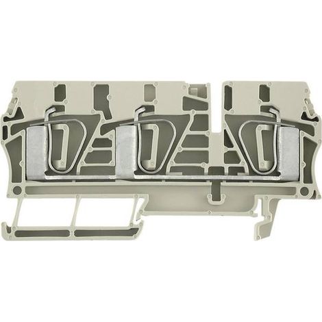 Weidmüller 7907410000-1 Morsetto passante componibile A molla Beige scuro 1 pz.